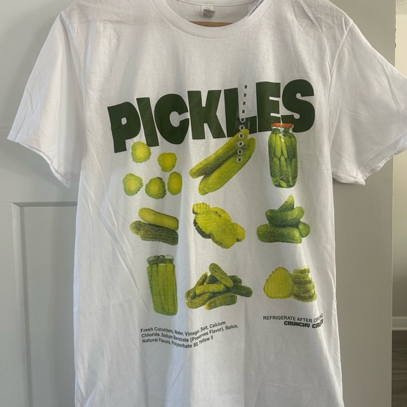 White Pickles Graphic Tee - Picture 2 of 4